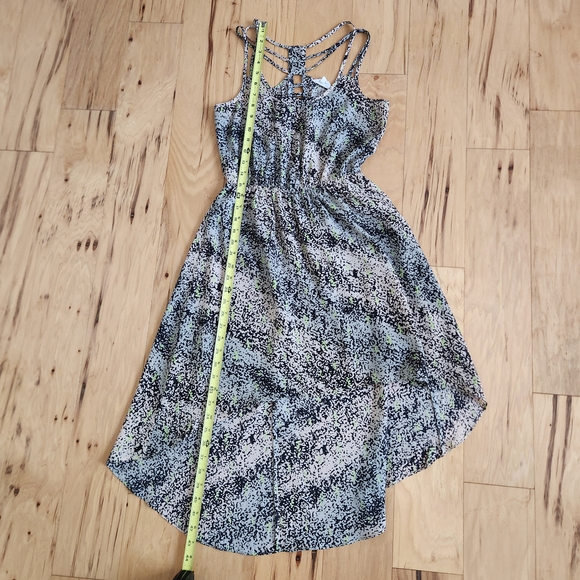 BCBGeneration Multicolor High-Low Racerback Dress - Picture 3 of 6